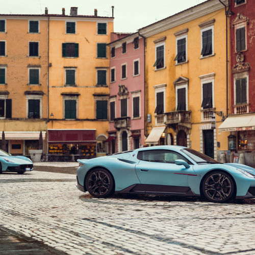 2026 Maserati MCPURA Cielo AI AQUA Rainbow Side View