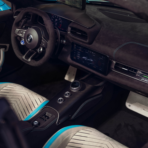 2026 Maserati MCPURA Cielo AI AQUA Rainbow Interior