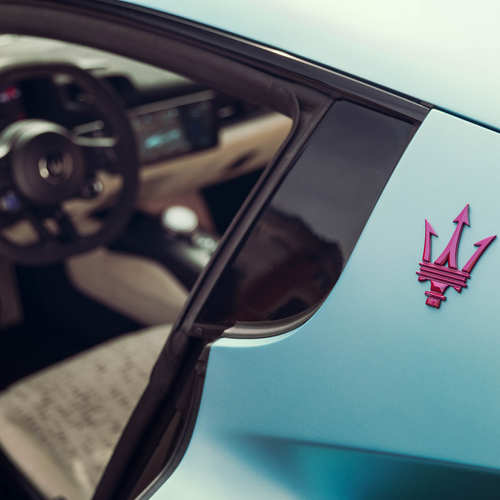 2026 Maserati MCPURA Cielo AI AQUA Rainbow Interior