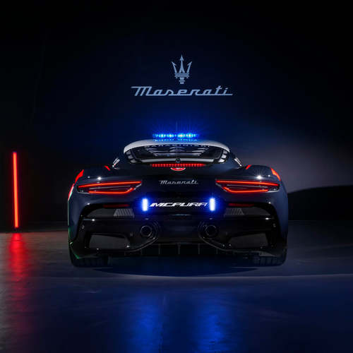 2026 Maserati MCPURA Carabinieri Rear View