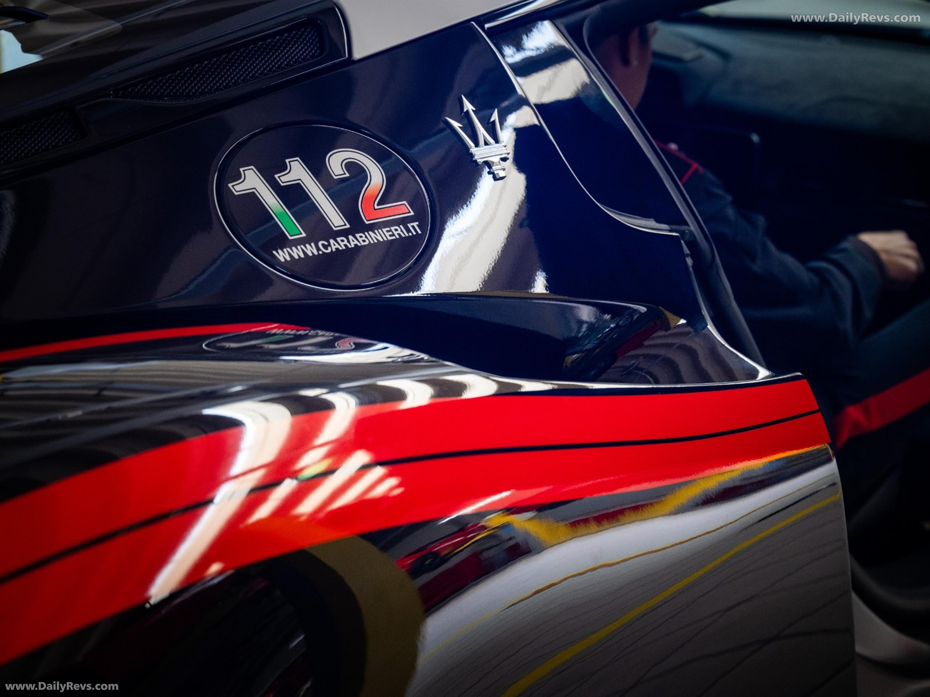 2026 Maserati MCPURA Carabinieri Exterior