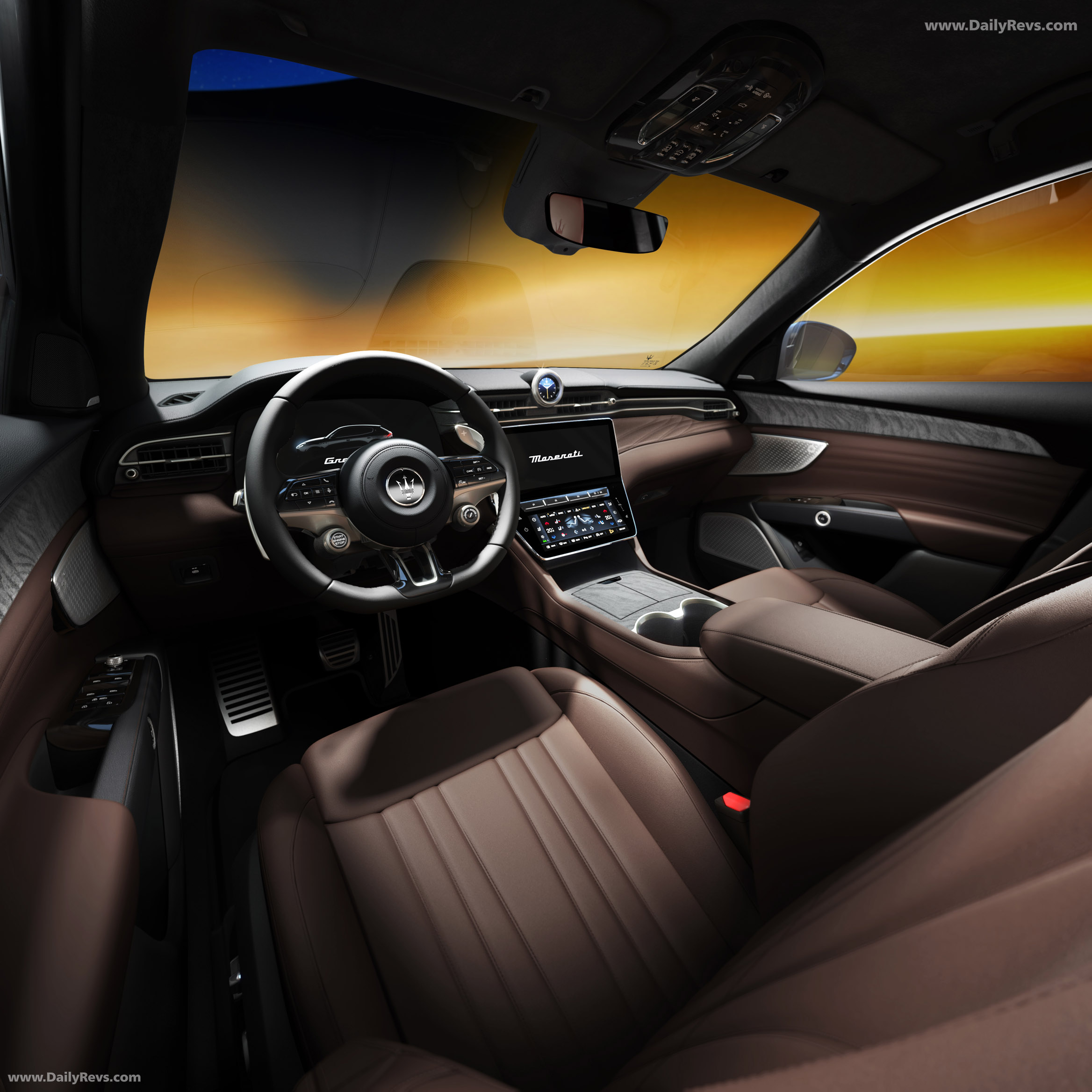 2026 Maserati Grecale Lumina Blu Interior