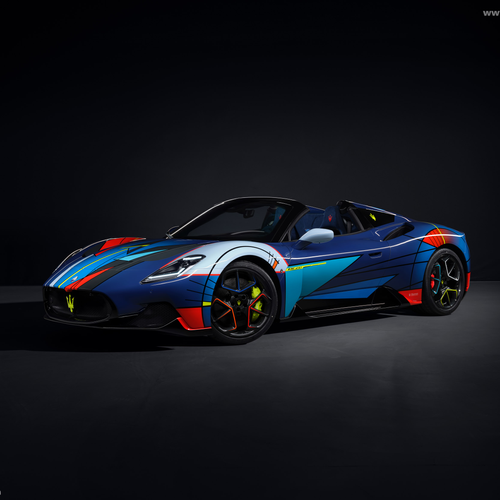 2026 Maserati MC20 Cielo Opera dArte Front View