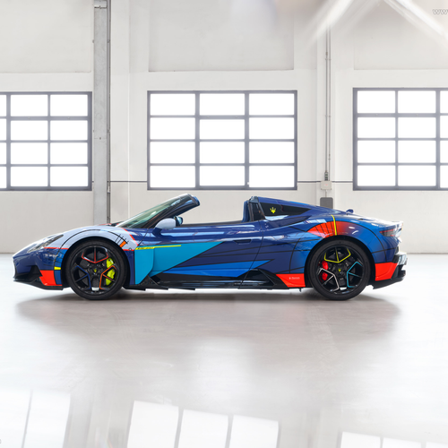 2026 Maserati MC20 Cielo Opera dArte Side View