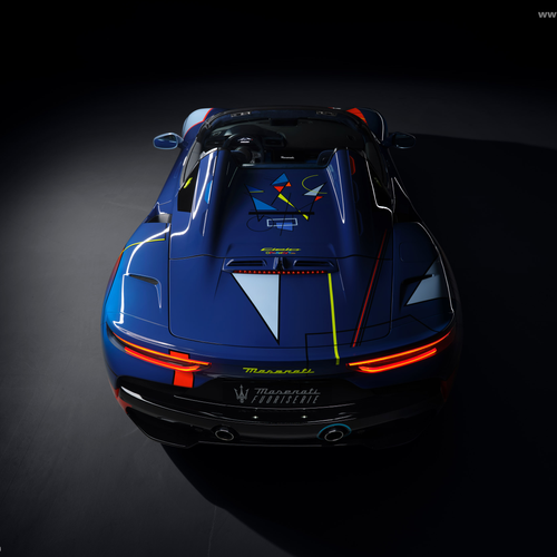 2026 Maserati MC20 Cielo Opera dArte Top View