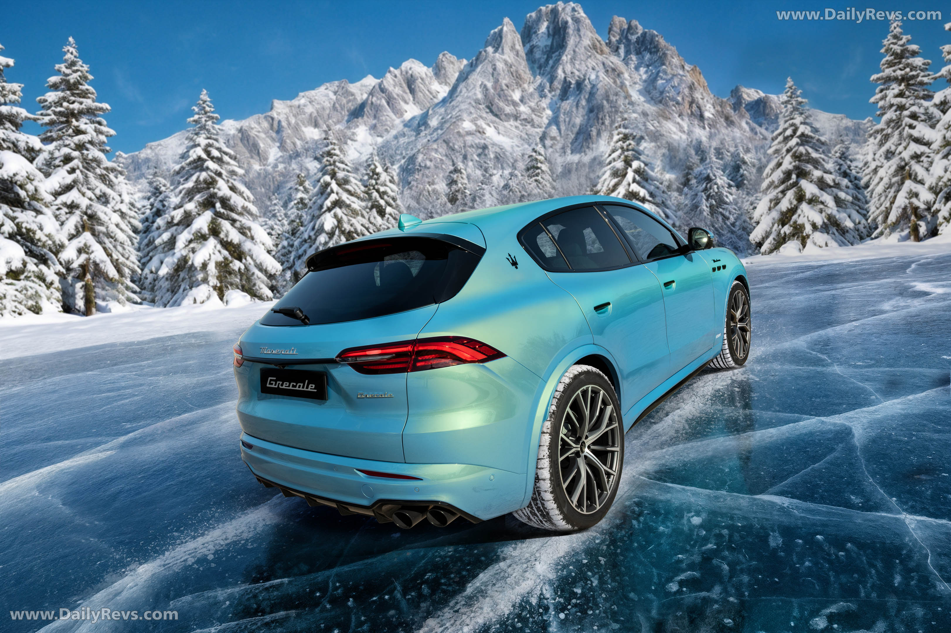 2026 Maserati Grecale Cristallo Special Edition Rear View