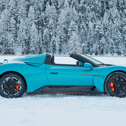 2026 Maserati MCPURA Cielo Frozen Magma Side View