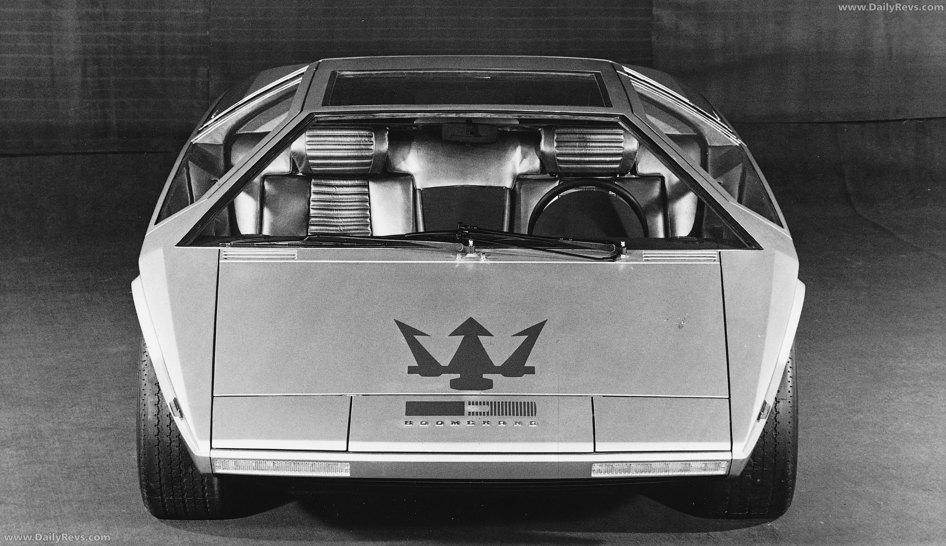 1972 Maserati Boomerang Concept Front View