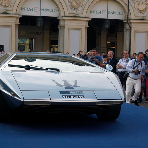 1972 Maserati Boomerang Concept Front View