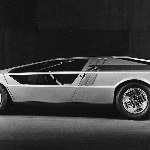 1972 Maserati Boomerang Concept Rear View