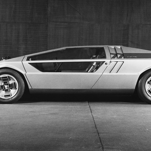 1972 Maserati Boomerang Concept Side View