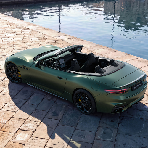 2027 Maserati GranCabrio Rear View