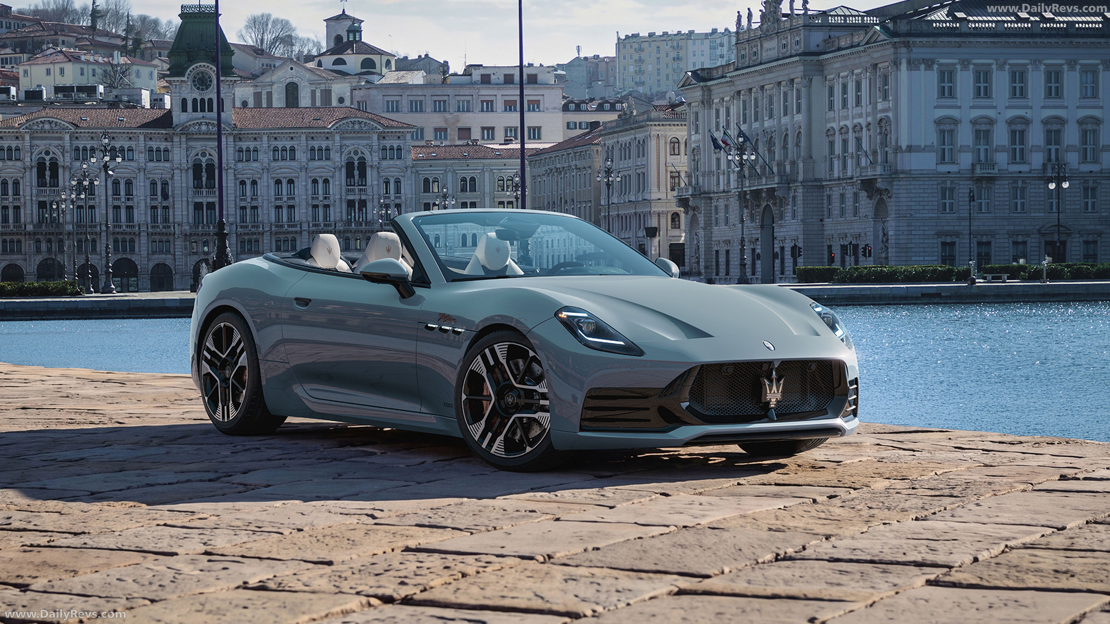 2027 Maserati GranCabrio Folgore Front View