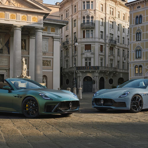 2027 Maserati GranCabrio Folgore Front View