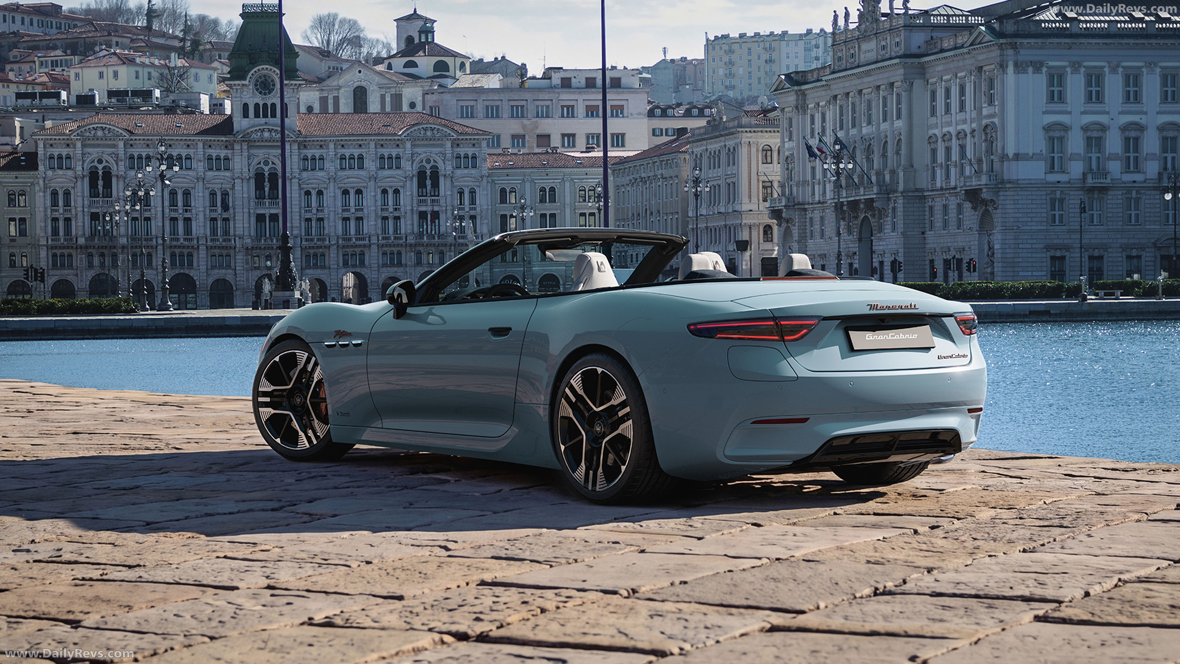 2027 Maserati GranCabrio Folgore Rear View