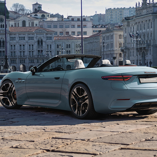 2027 Maserati GranCabrio Folgore Rear View