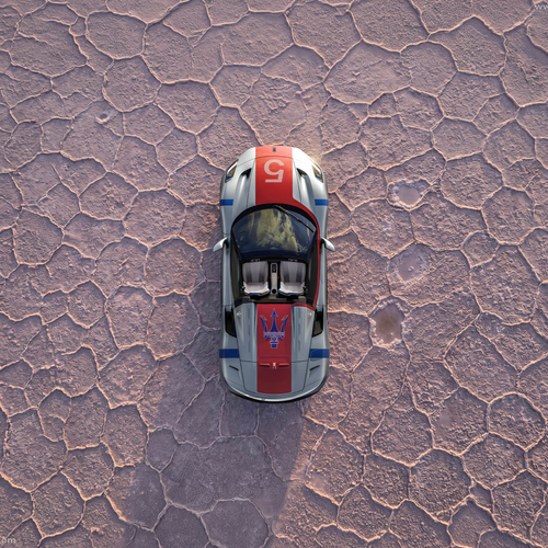 2026 Maserati MCPURA Cielo Tributo 1926 Top View