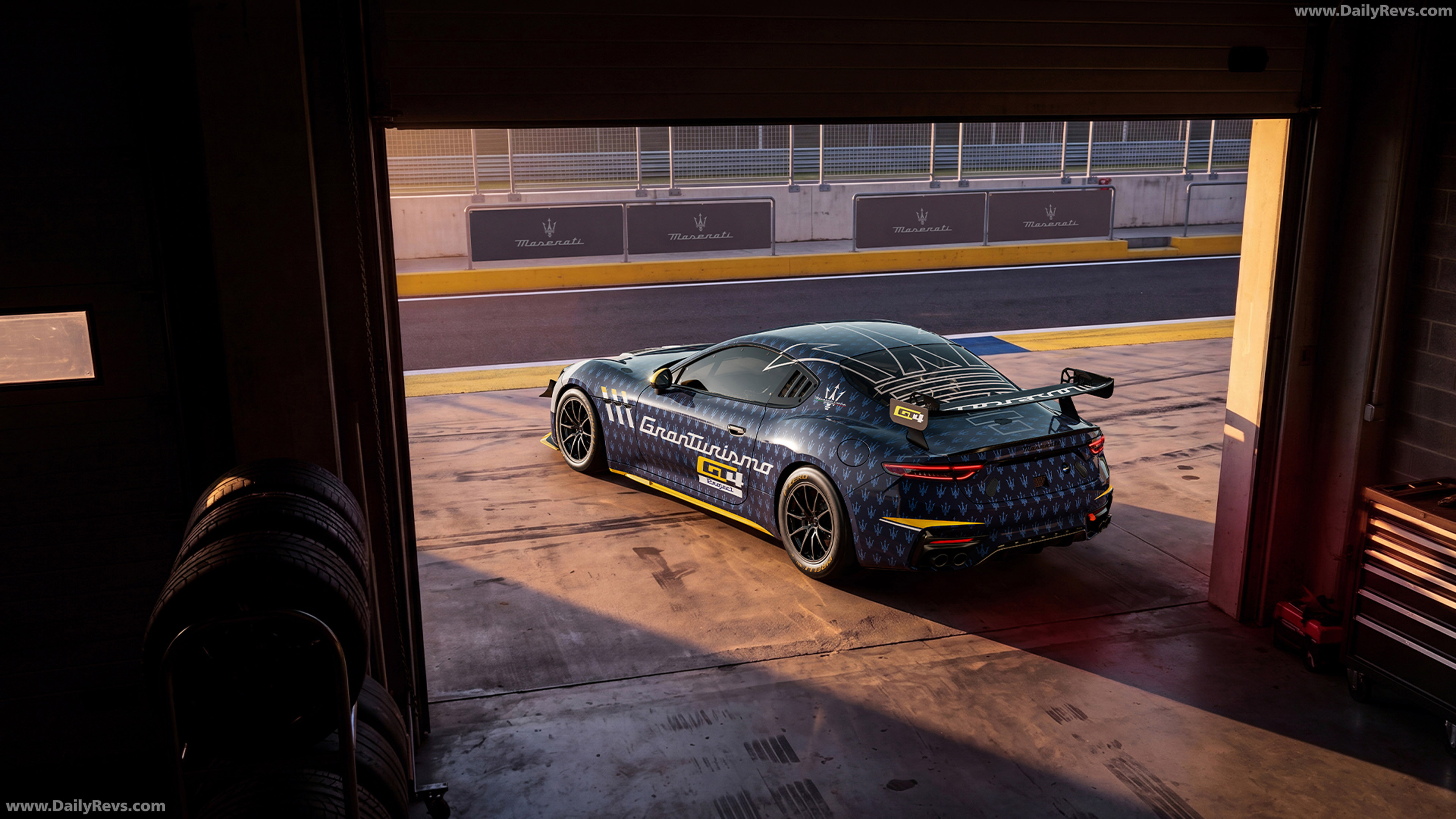 2027 Maserati Project GT4 Rear View