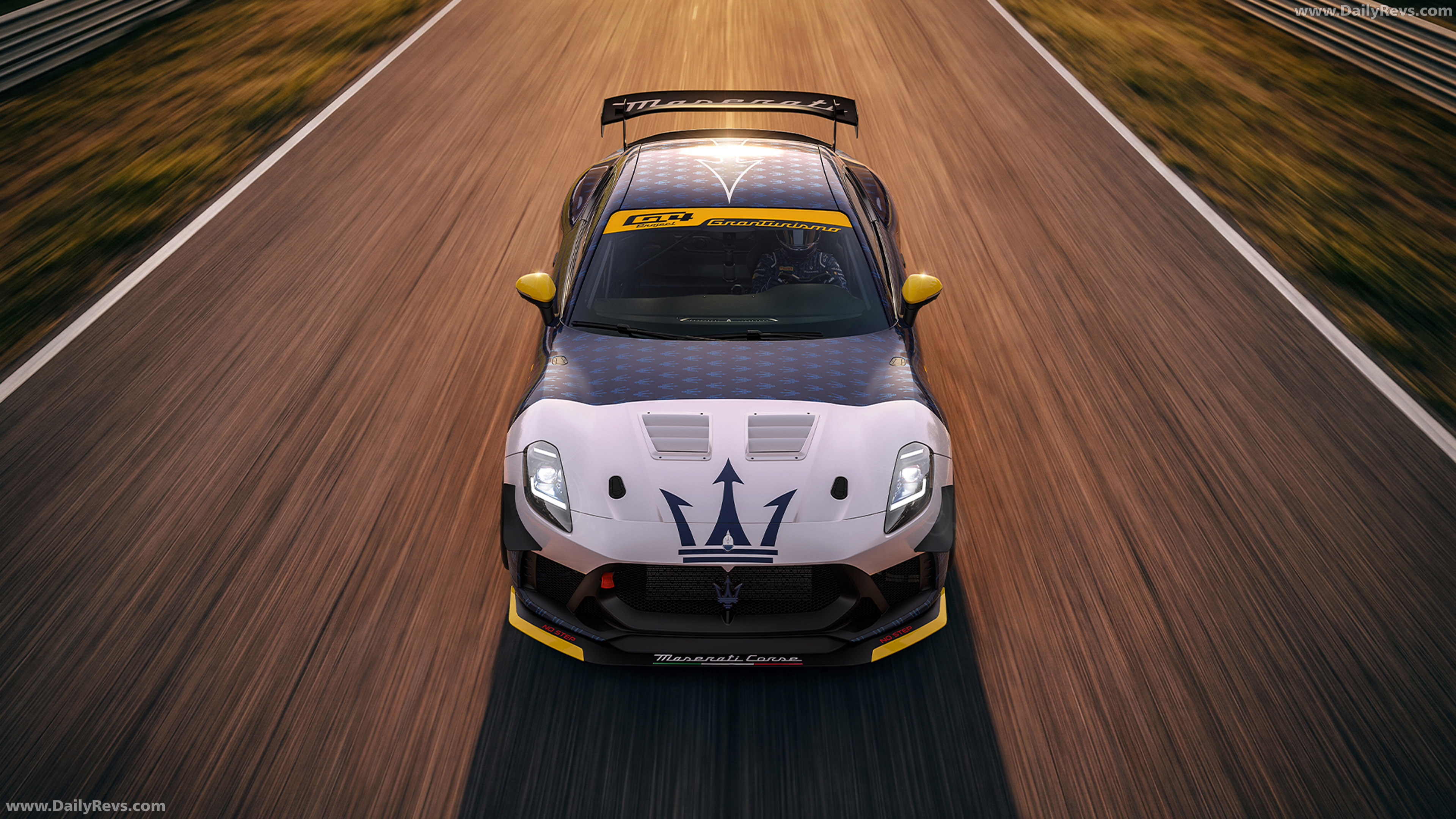 2027 Maserati Project GT4 Top View