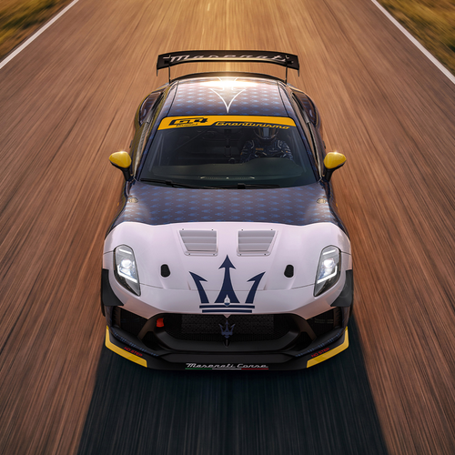 2027 Maserati Project GT4 Top View