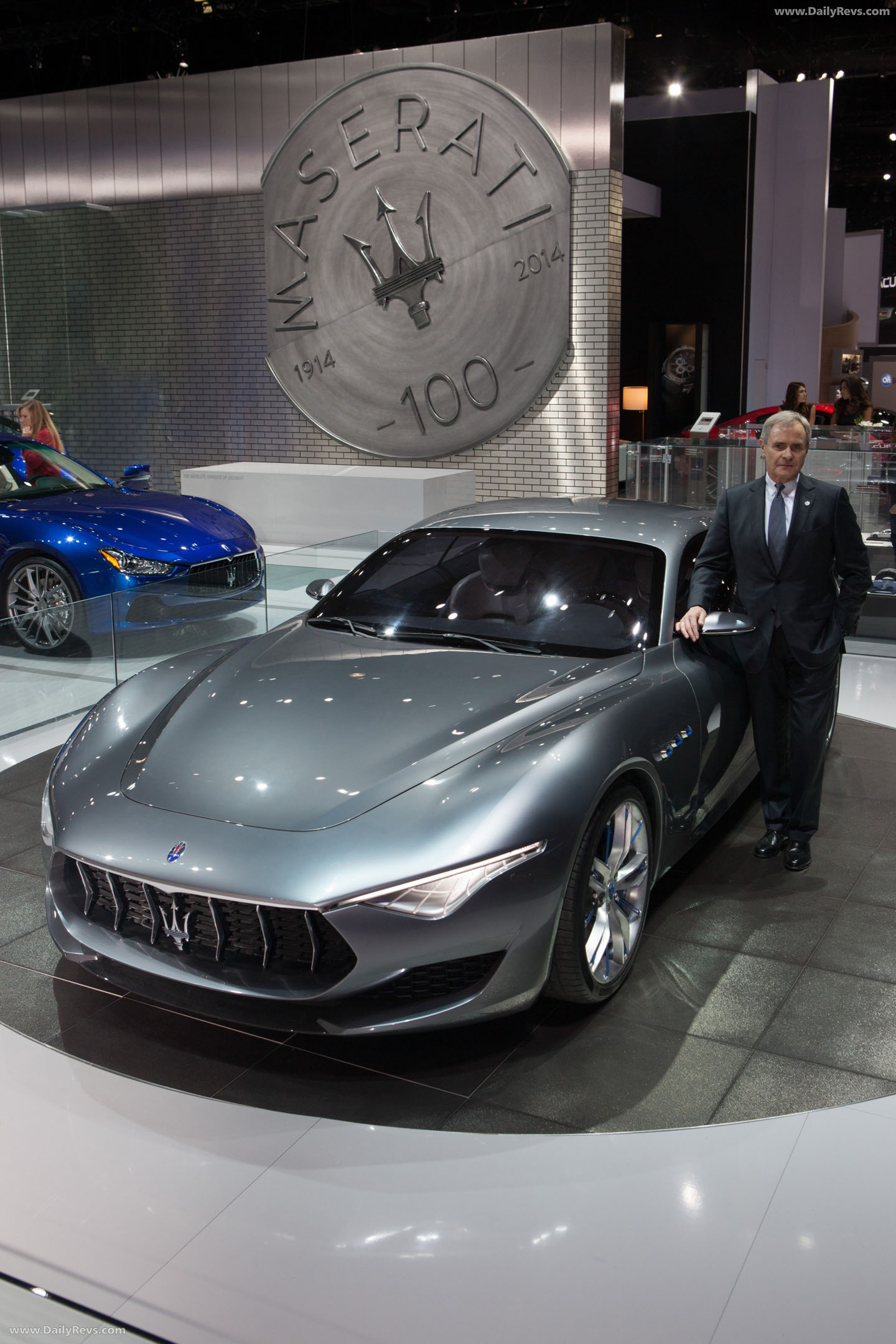 2014 Maserati Alfieri Concept Front View