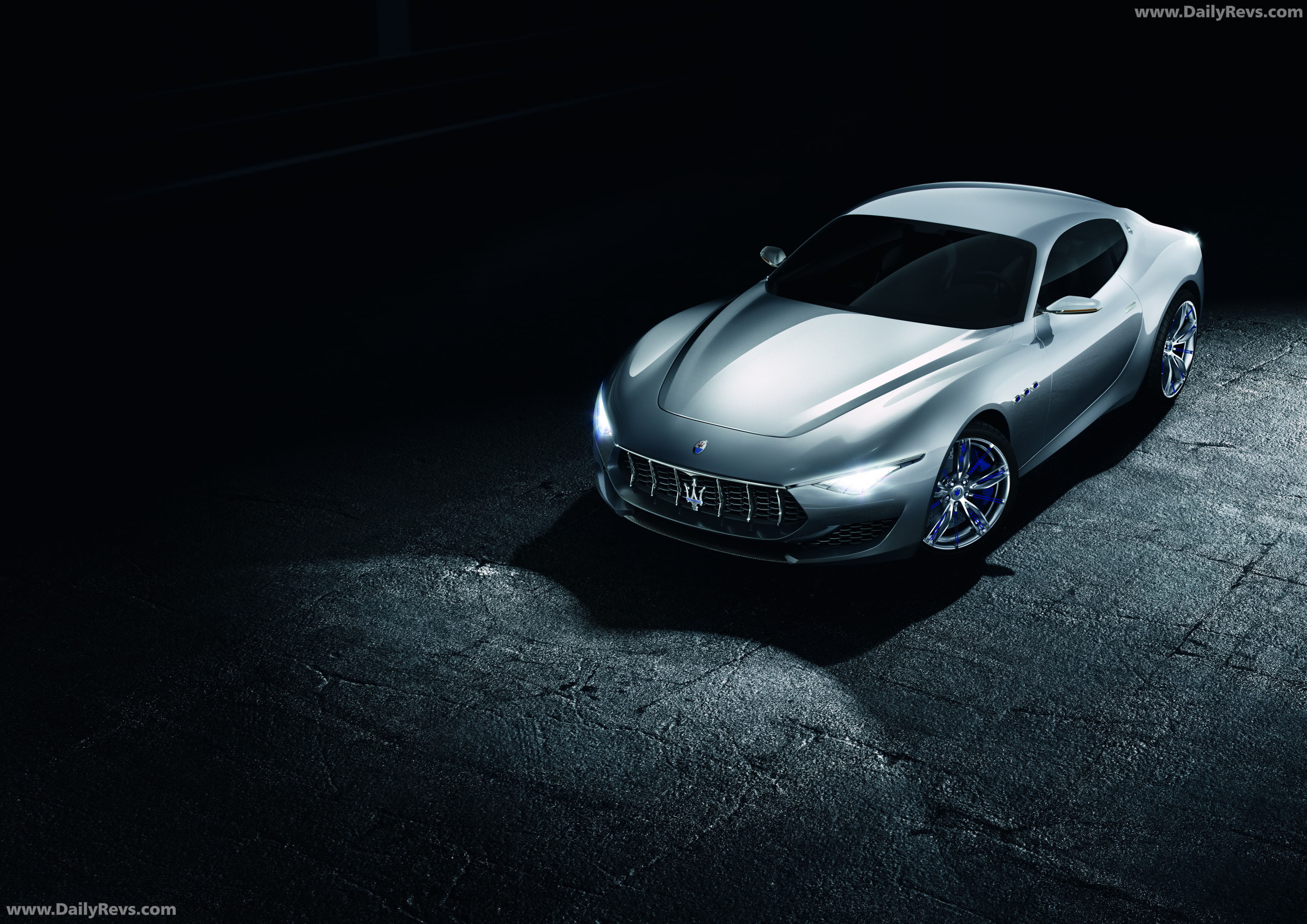 2014 Maserati Alfieri Concept Top View