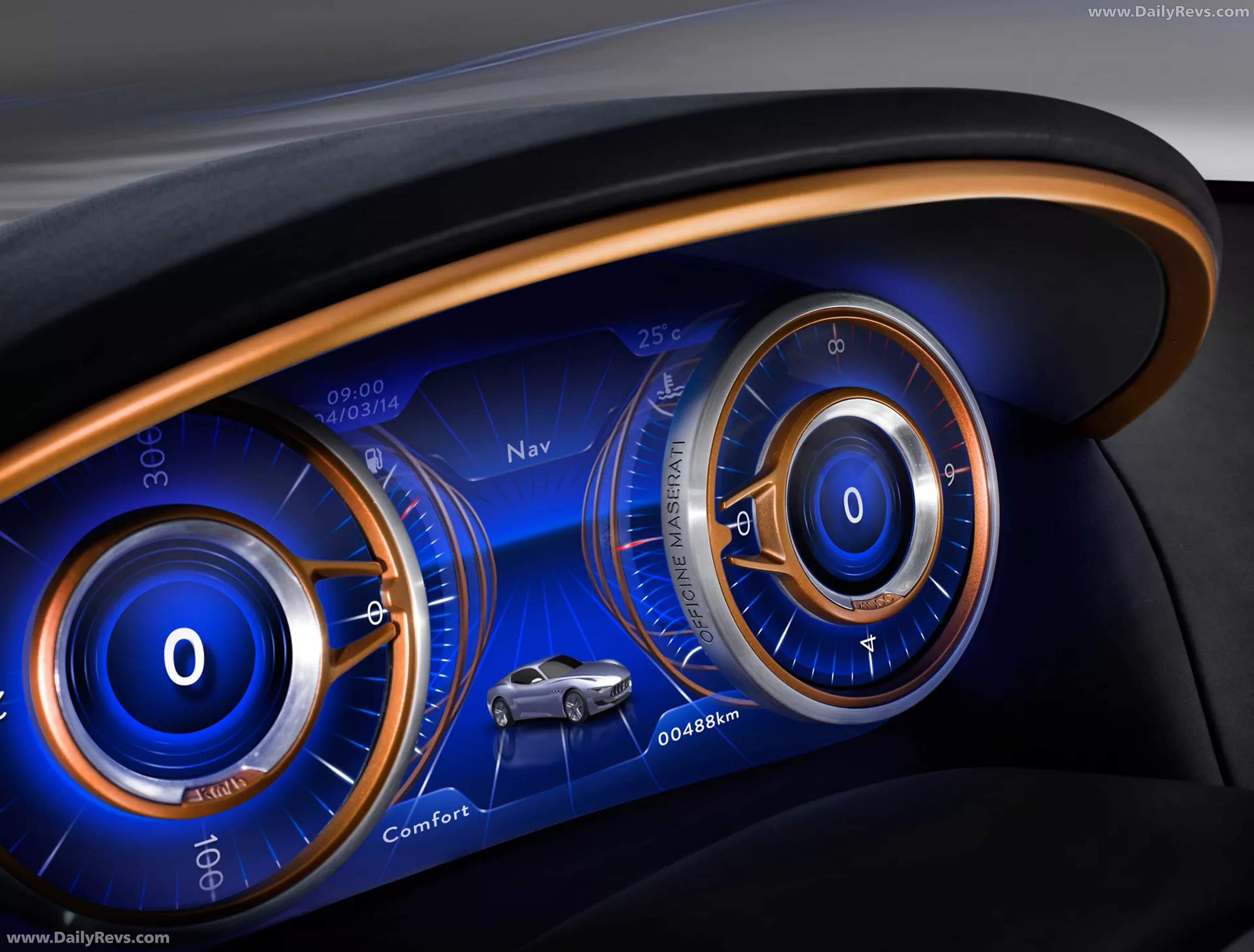 2014 Maserati Alfieri Concept Interior