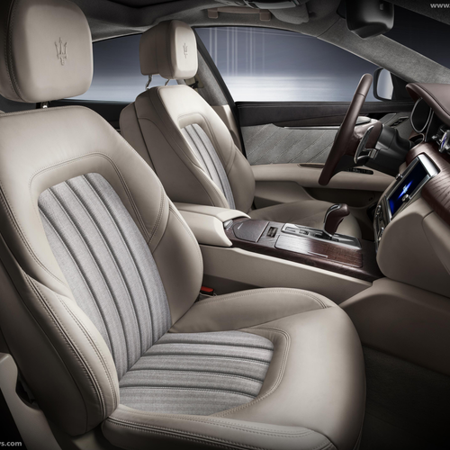 2013 Maserati Quattroporte Zegna Edition Concept Interior