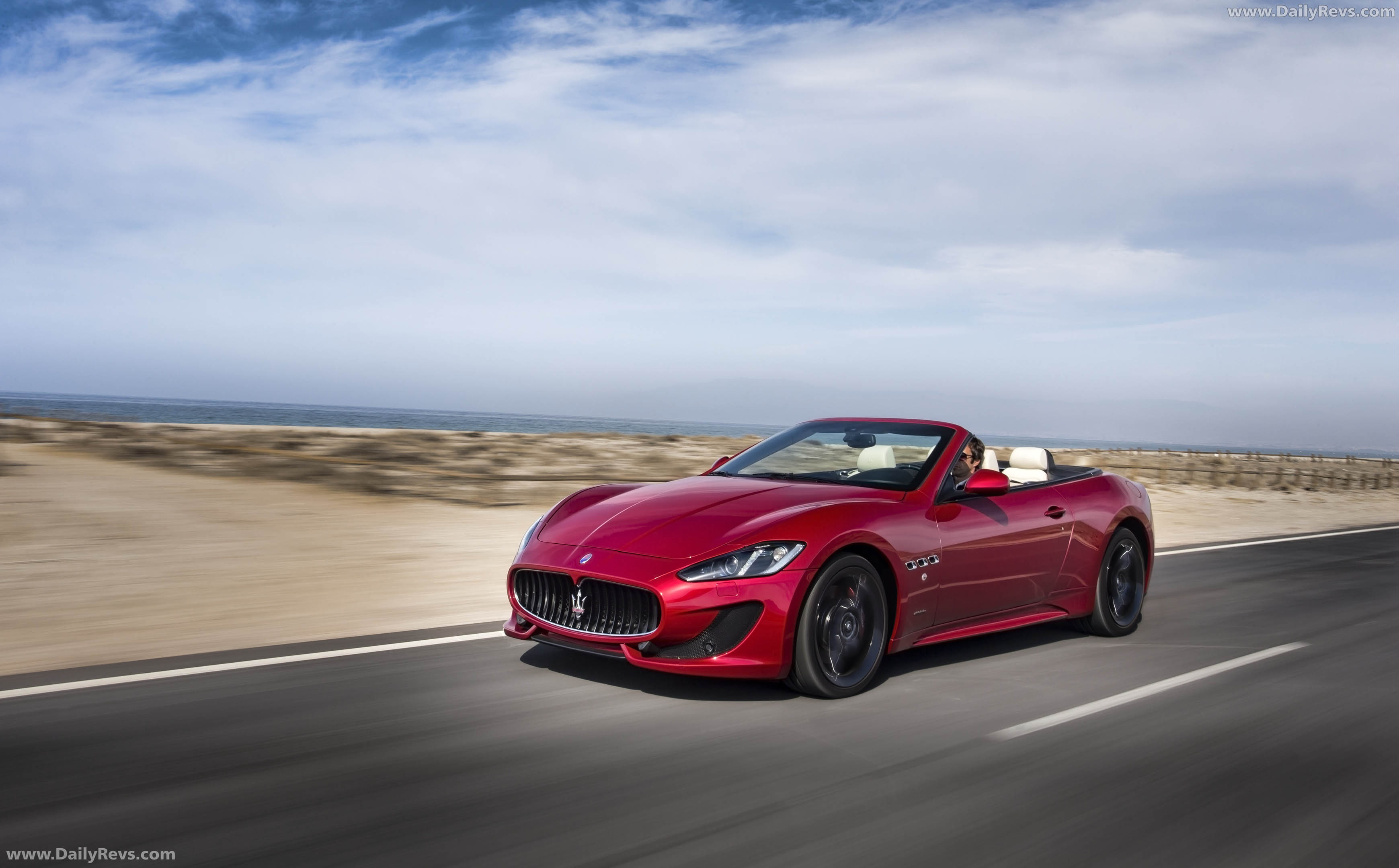 2013 Maserati GranCabrio Sport Front View