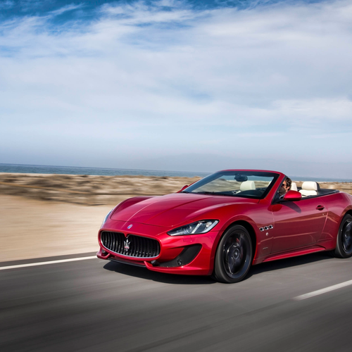 2013 Maserati GranCabrio Sport Front View