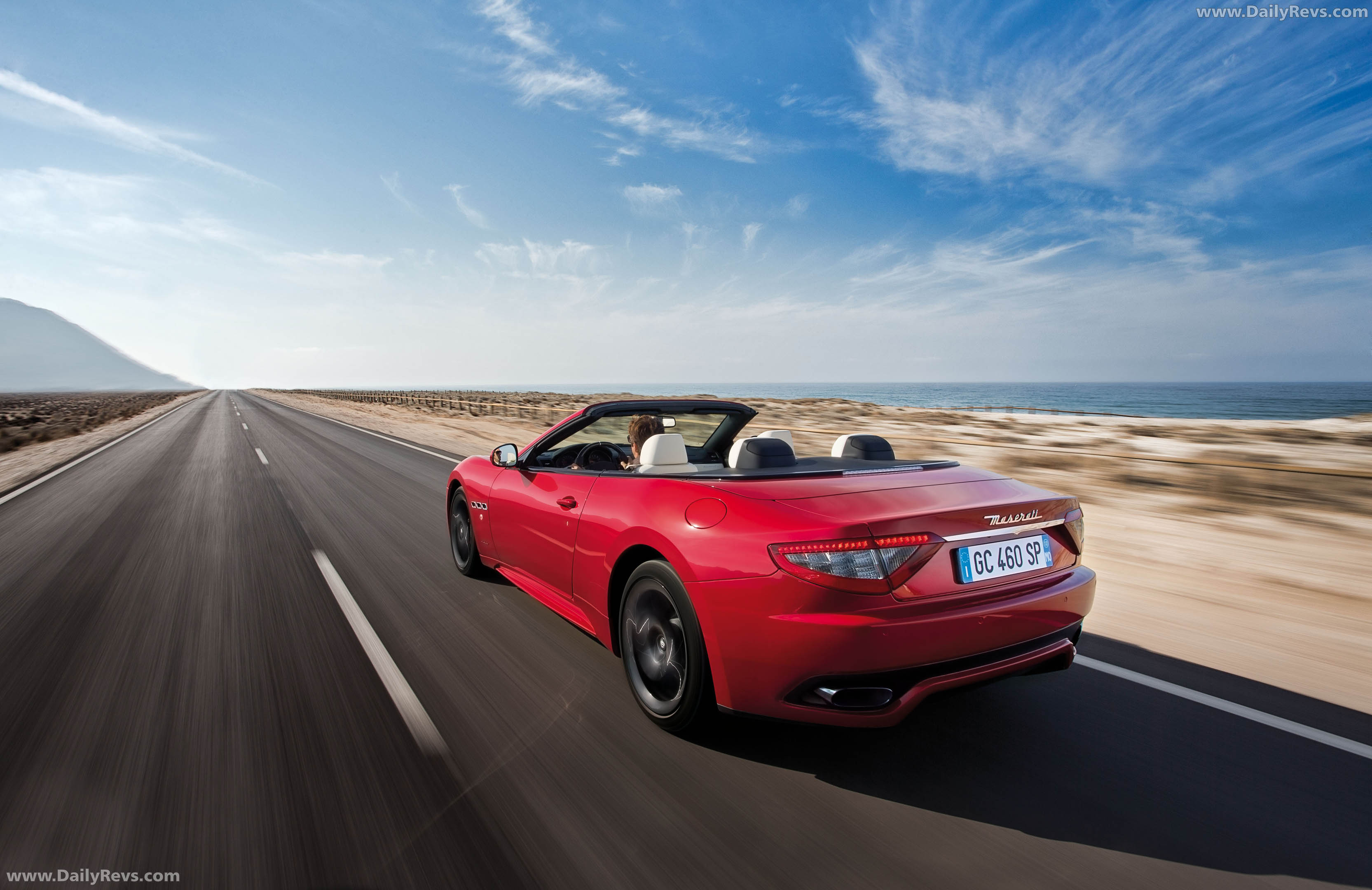2013 Maserati GranCabrio Sport Rear View