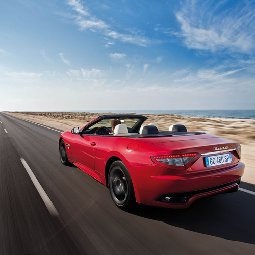 2013 Maserati GranCabrio Sport Rear View
