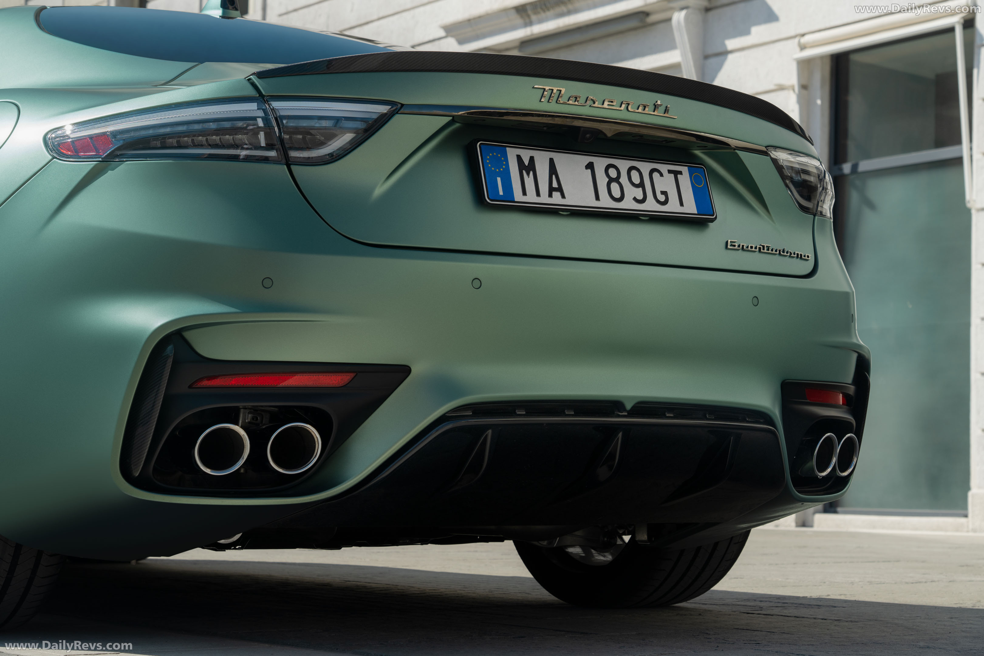 2027 Maserati GranTurismo Trofeo Green Jupiter Exterior