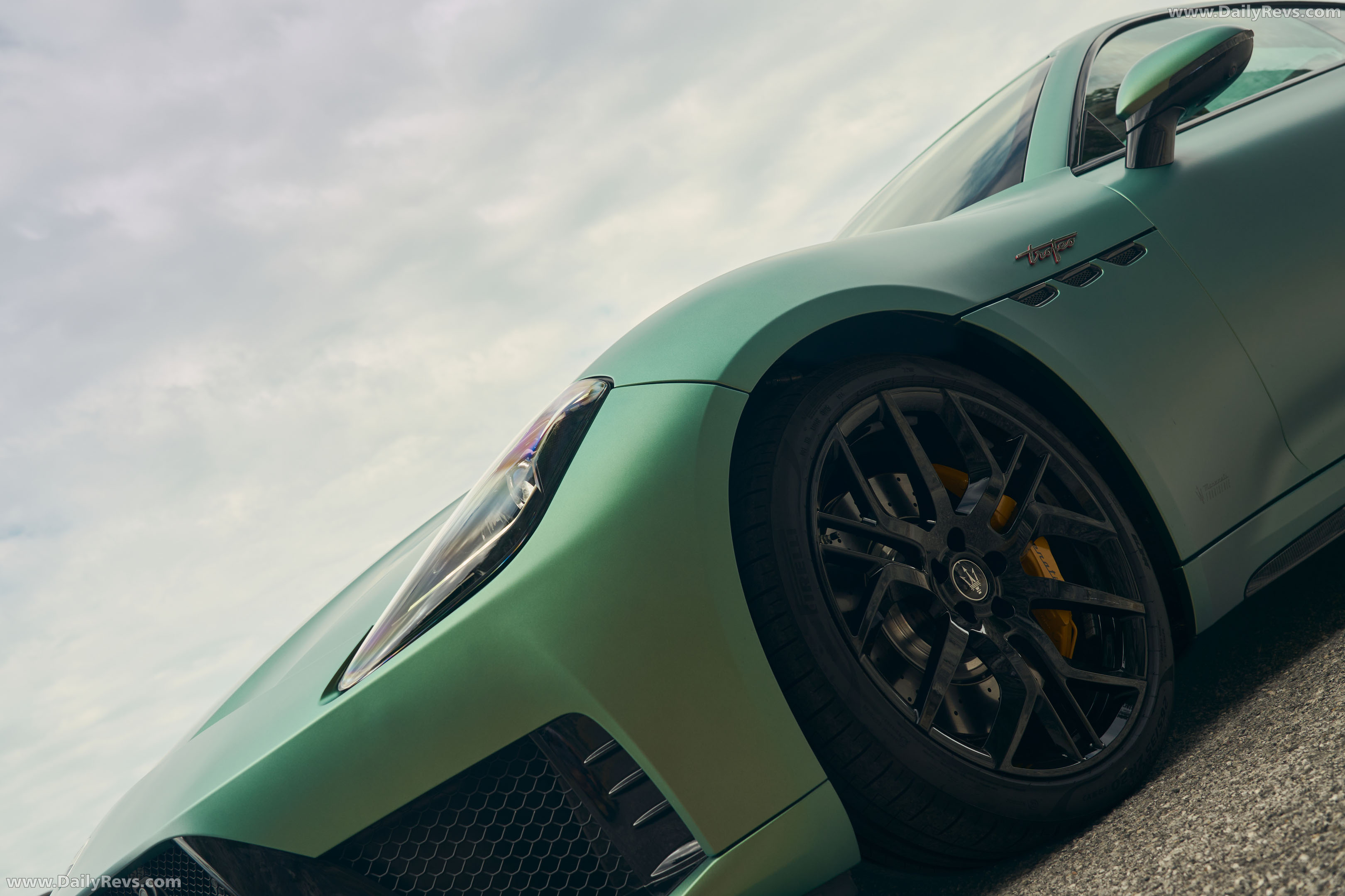 2027 Maserati GranTurismo Trofeo Green Jupiter Exterior