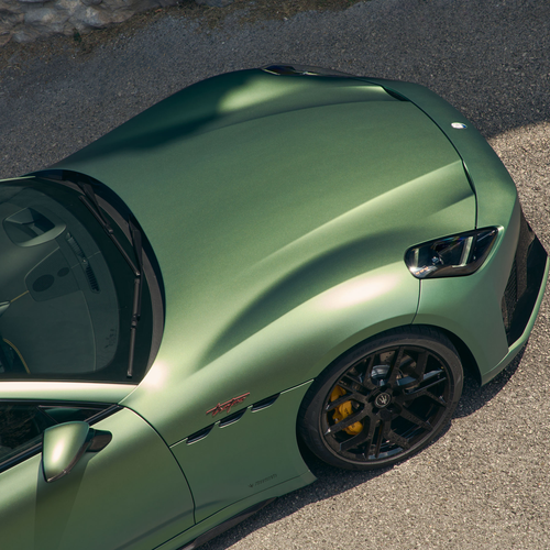 2027 Maserati GranTurismo Trofeo Green Jupiter Exterior