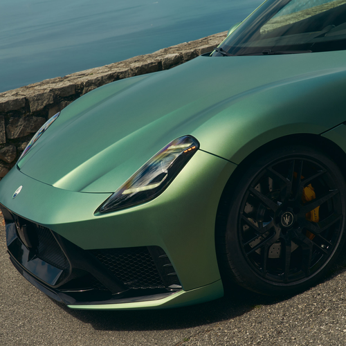 2027 Maserati GranTurismo Trofeo Green Jupiter Exterior