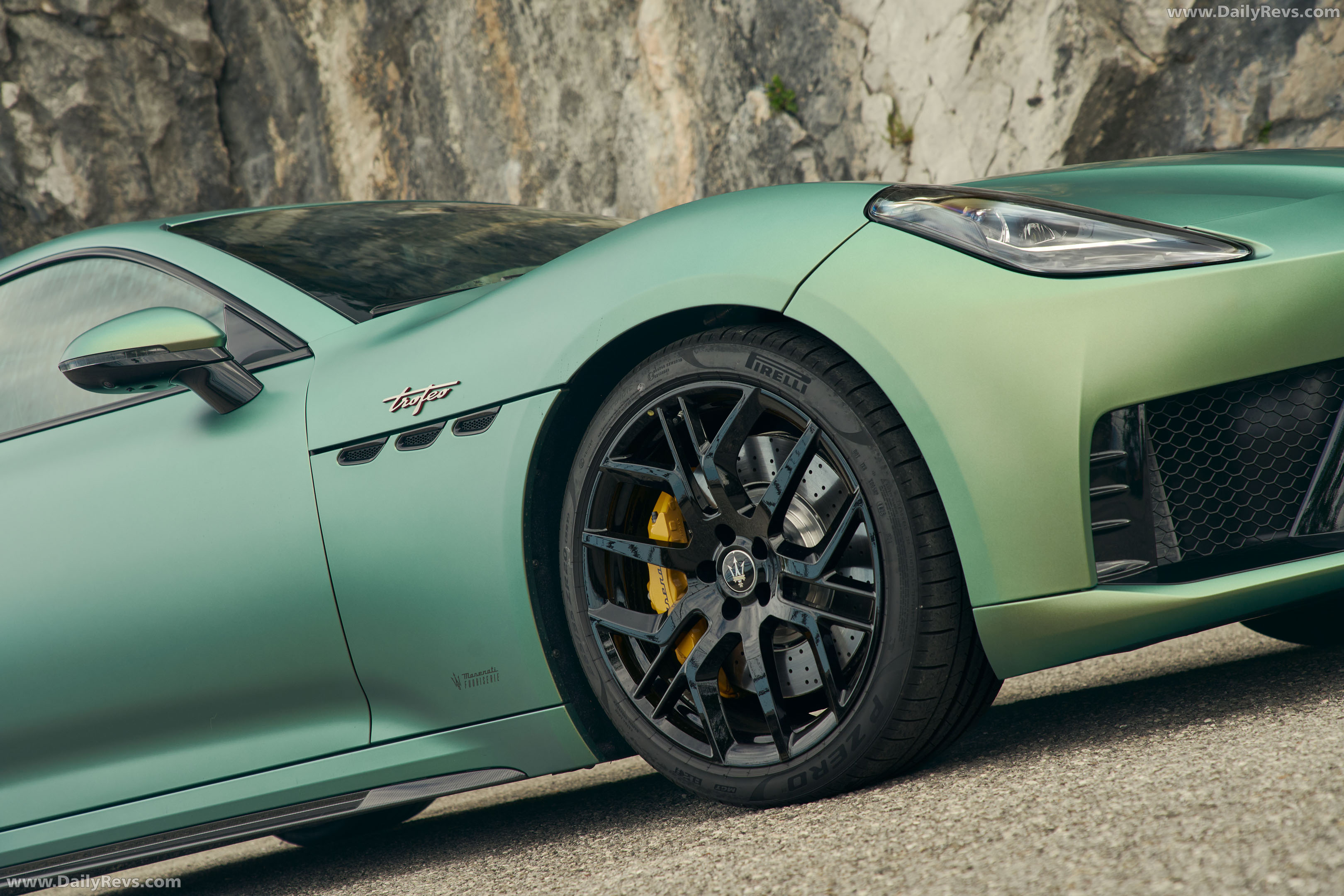 2027 Maserati GranTurismo Trofeo Green Jupiter Exterior