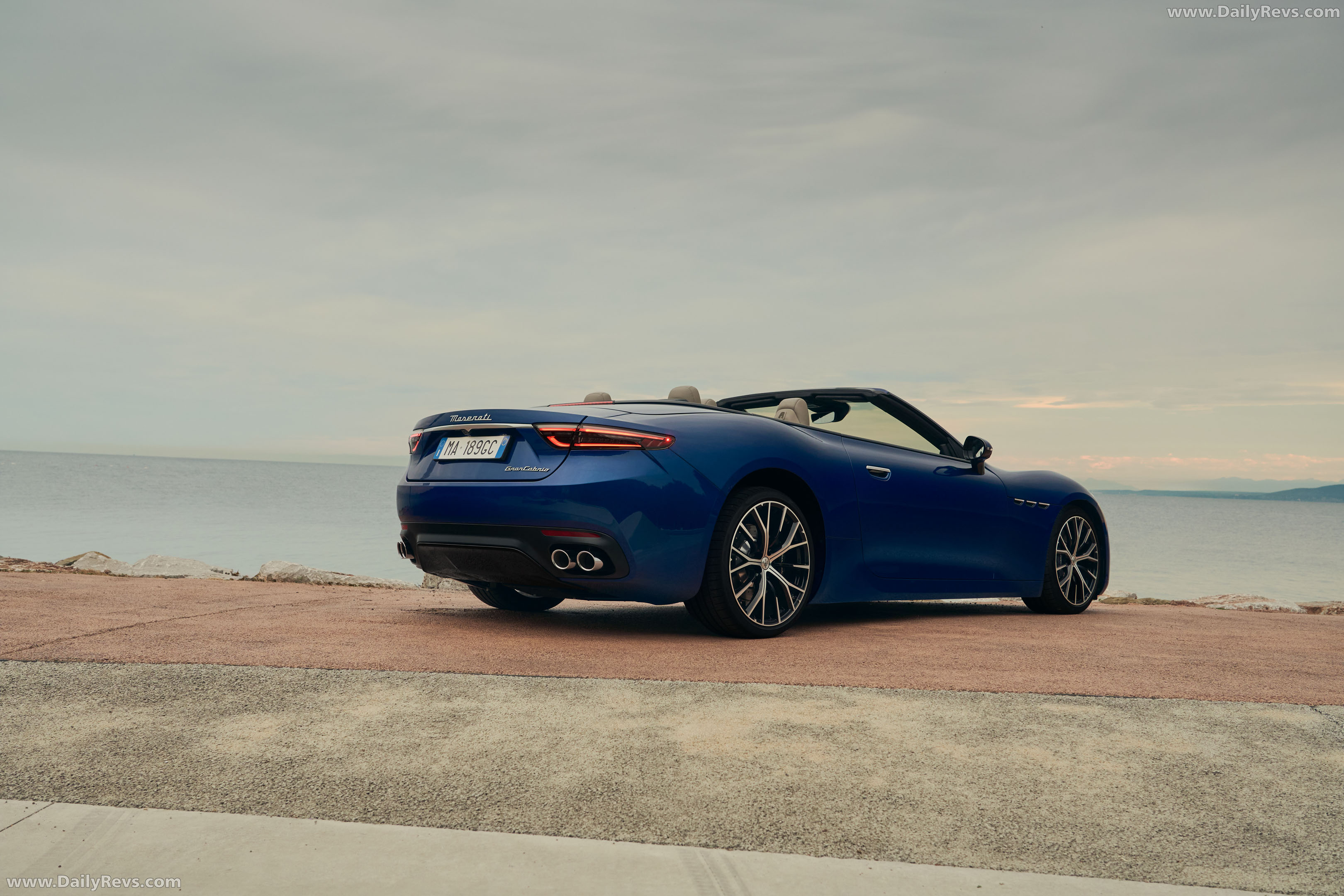 2027 Maserati GranCabrio 490 V Rear View