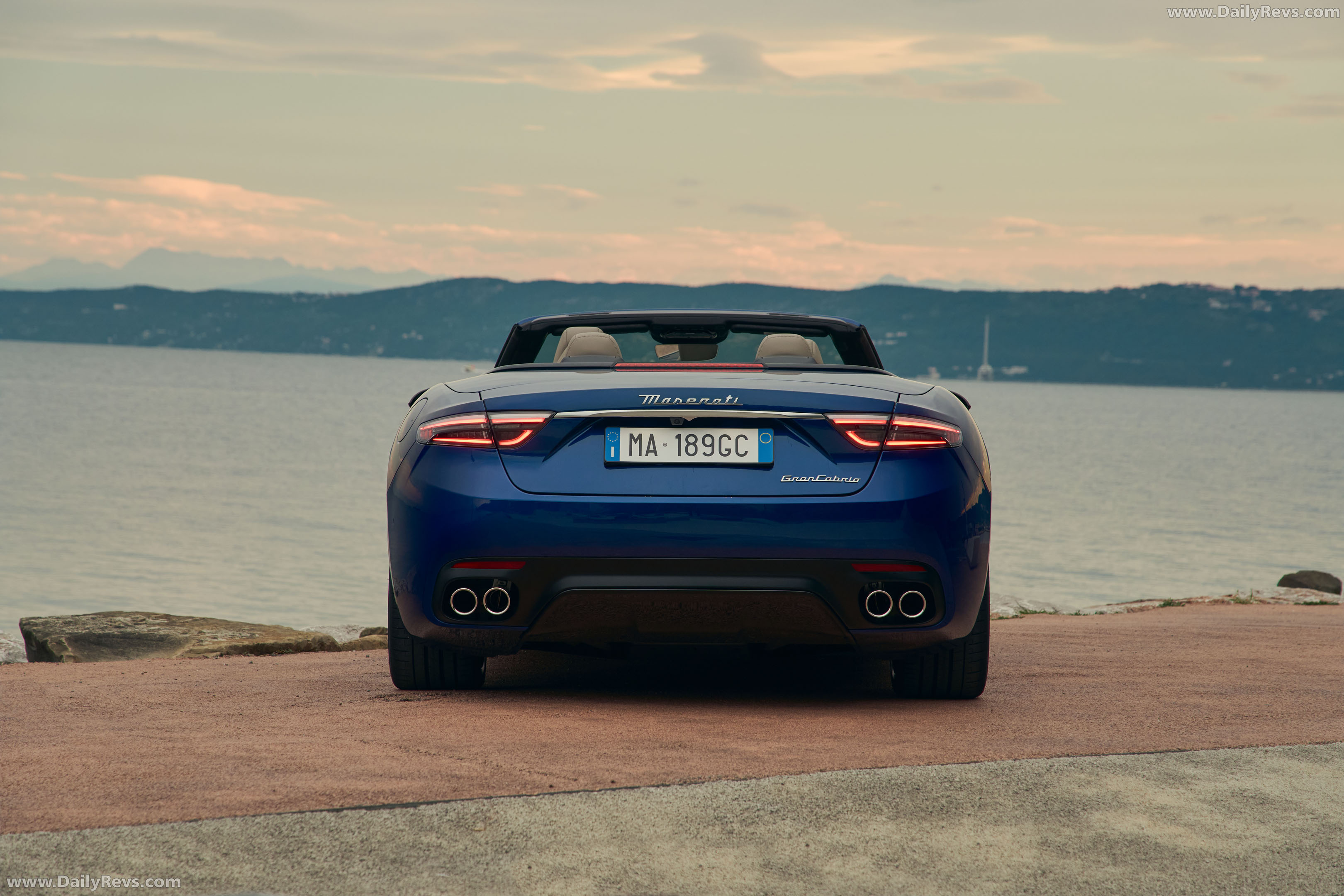 2027 Maserati GranCabrio 490 V Rear View