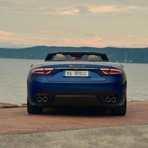 2027 Maserati GranCabrio 490 V Rear View