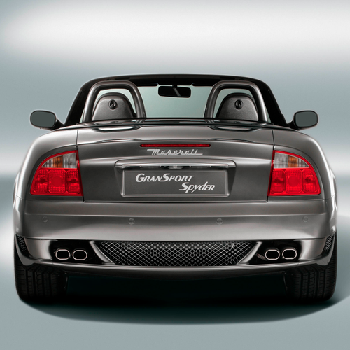 2006 Maserati GranSport Spyder Rear View