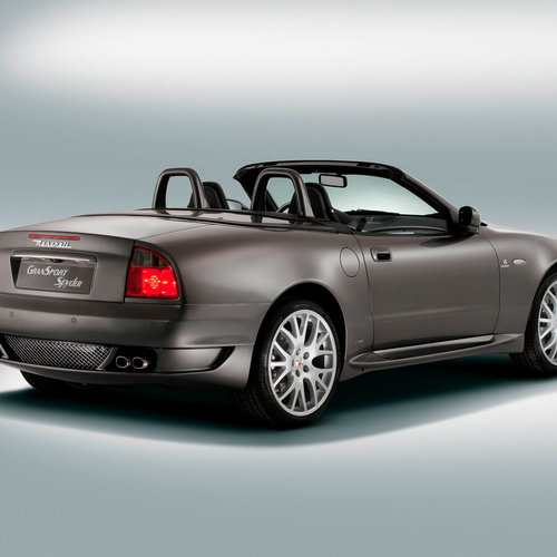 2006 Maserati GranSport Spyder Rear View