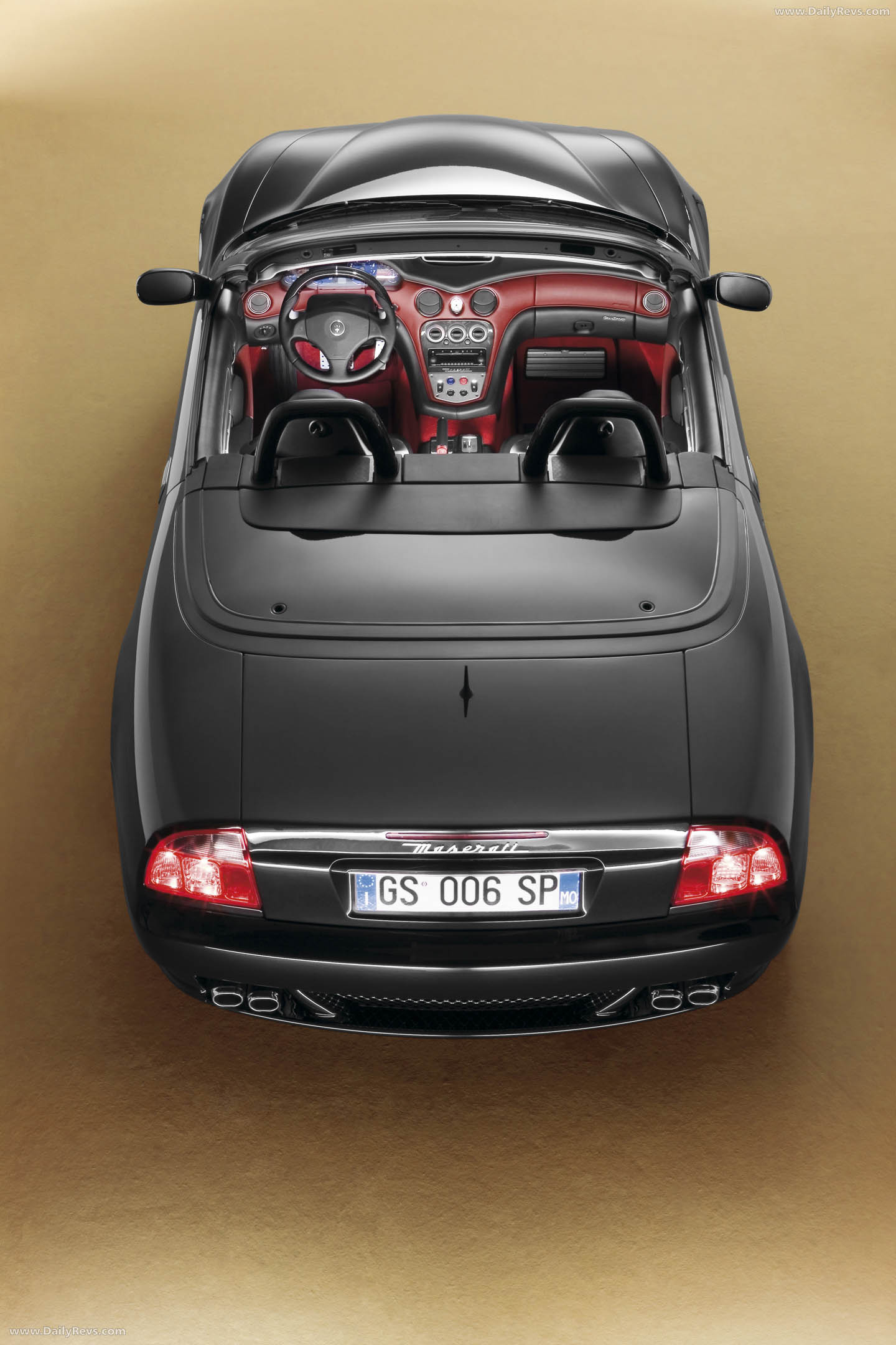 2006 Maserati GranSport Spyder Rear View