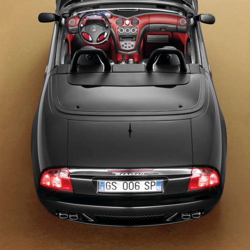 2006 Maserati GranSport Spyder Rear View