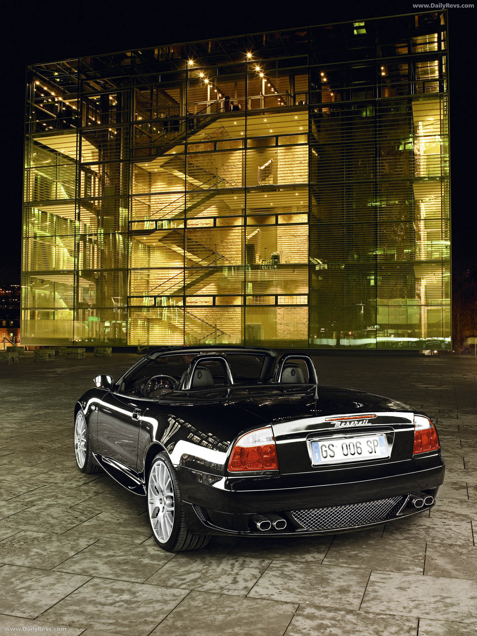 2006 Maserati GranSport Spyder Rear View