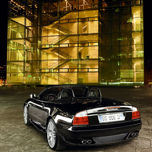 2006 Maserati GranSport Spyder Rear View