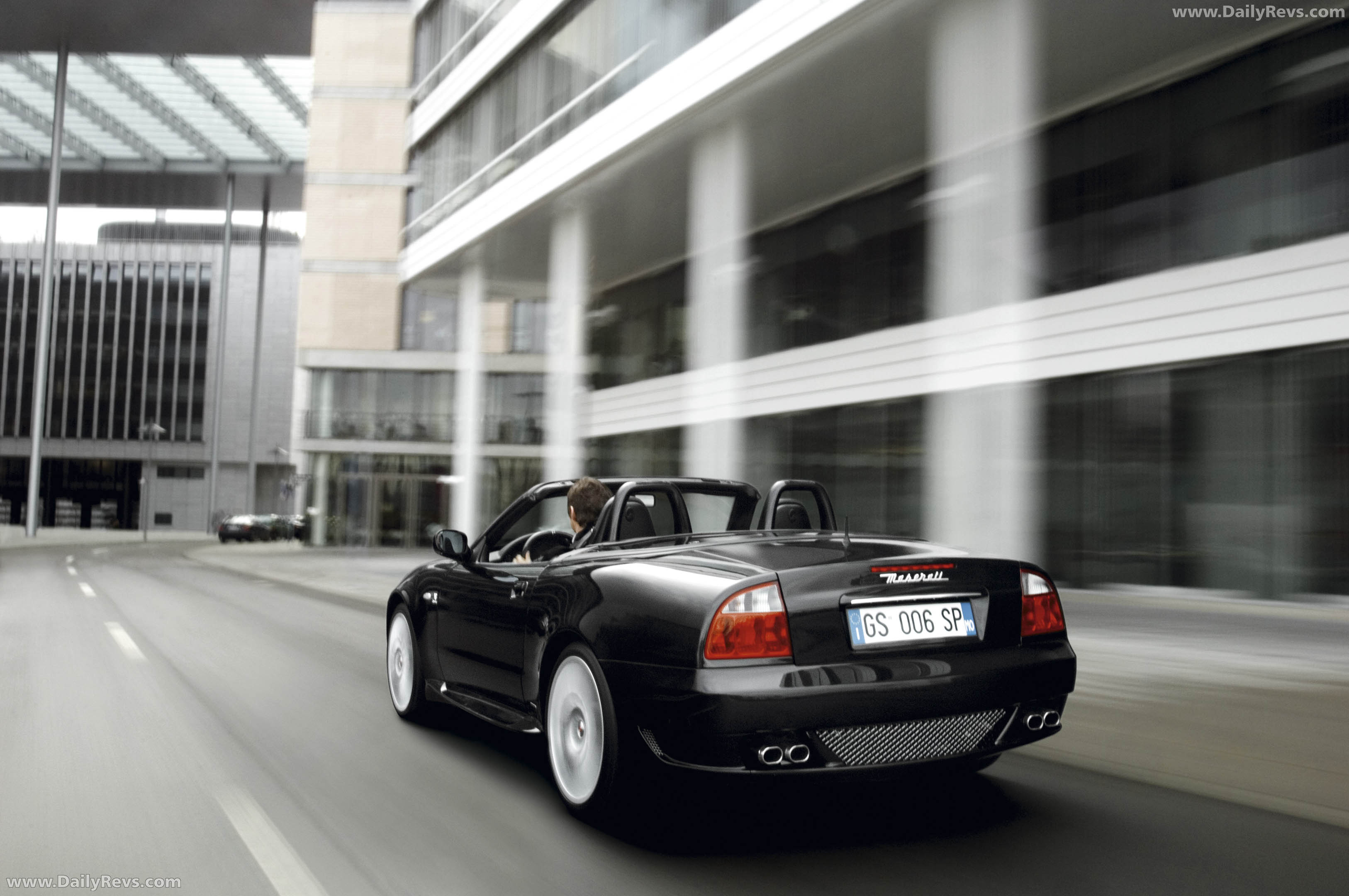 2006 Maserati GranSport Spyder Rear View