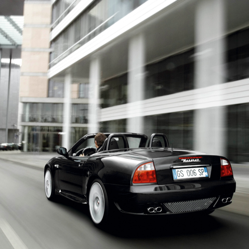 2006 Maserati GranSport Spyder Rear View