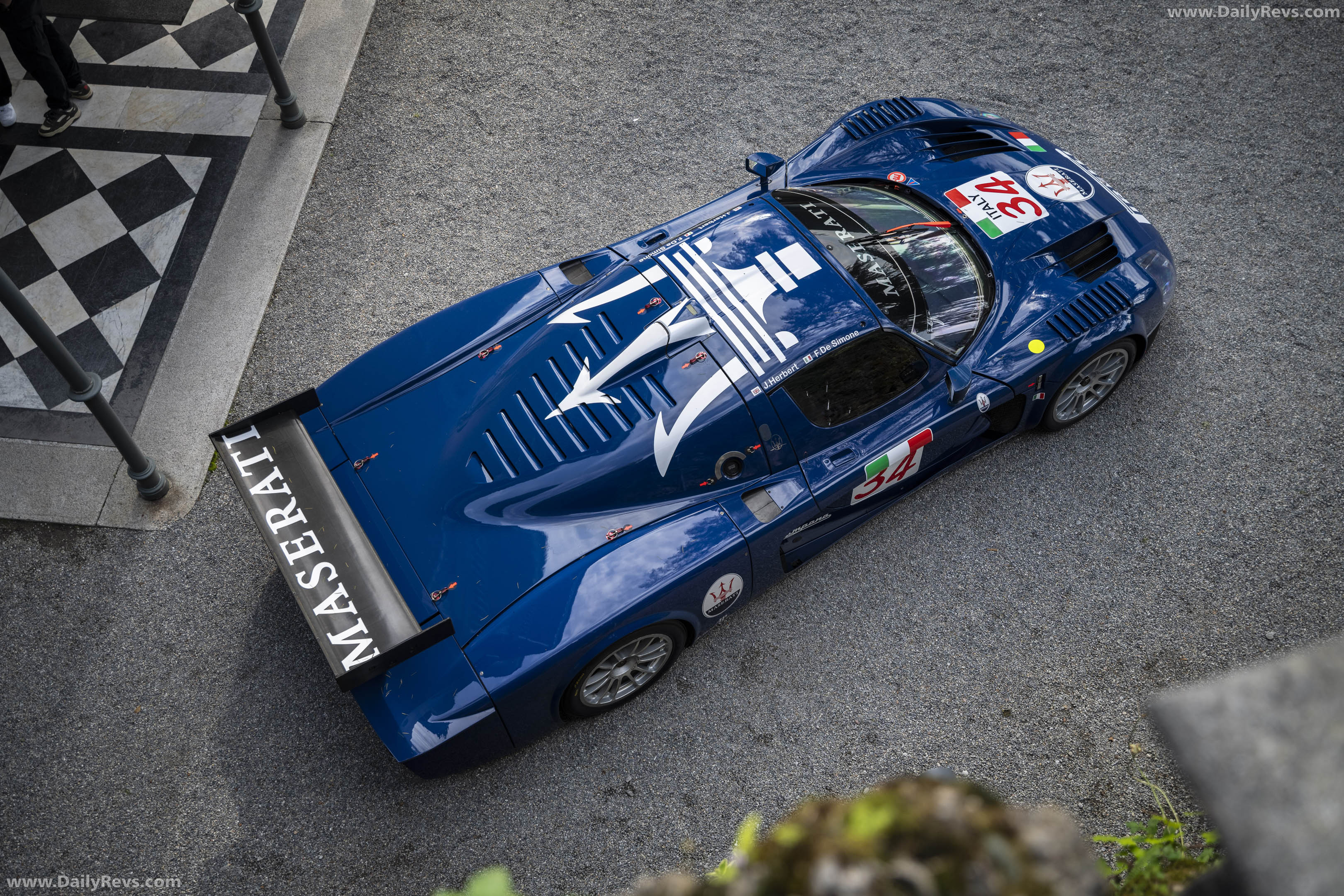 2004 Maserati MC12 Top View