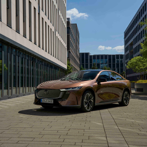 2025 Mazda 6e Melting Copper Front View